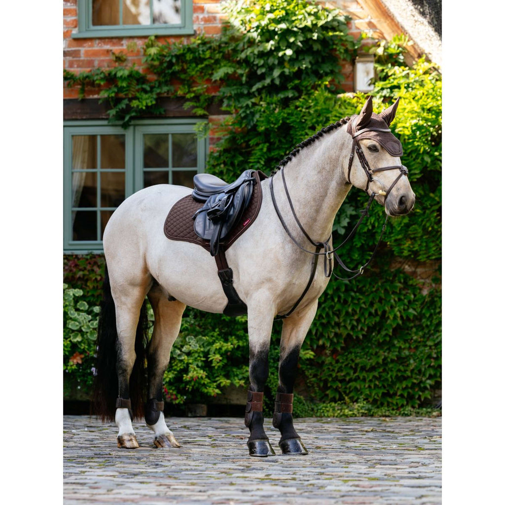 LeMieux Schabracke Brilliance Close Contact Square Springen Espresso