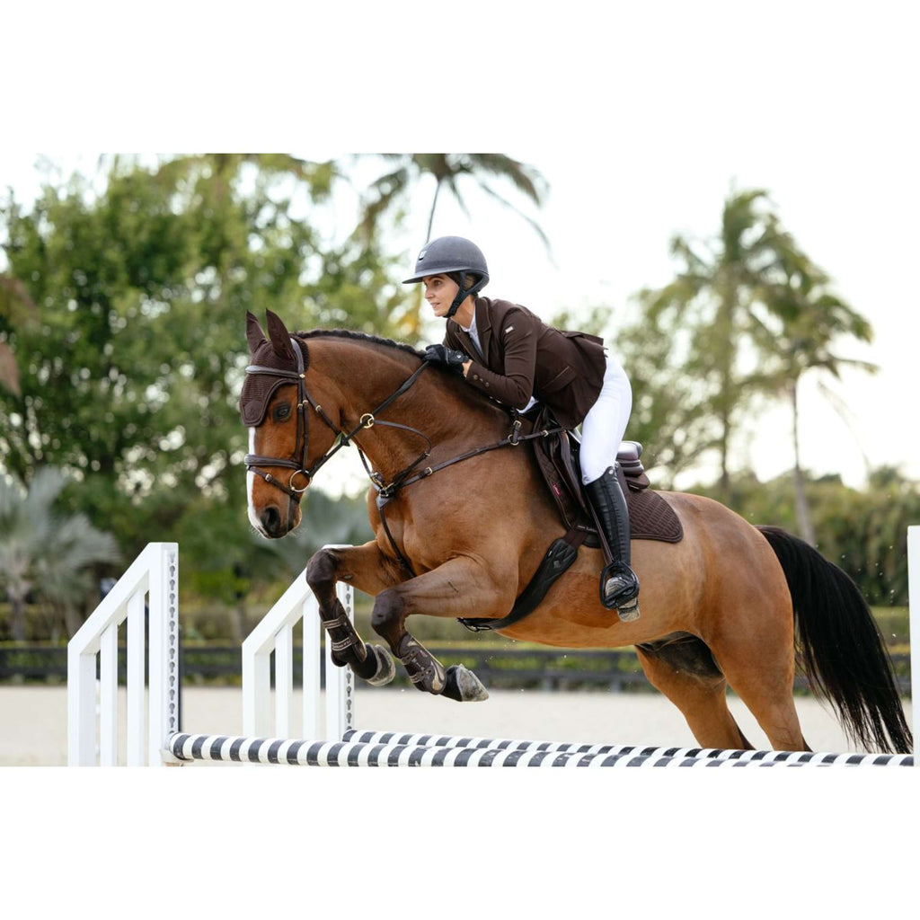 LeMieux Schabracke Brilliance Close Contact Square Springen Espresso