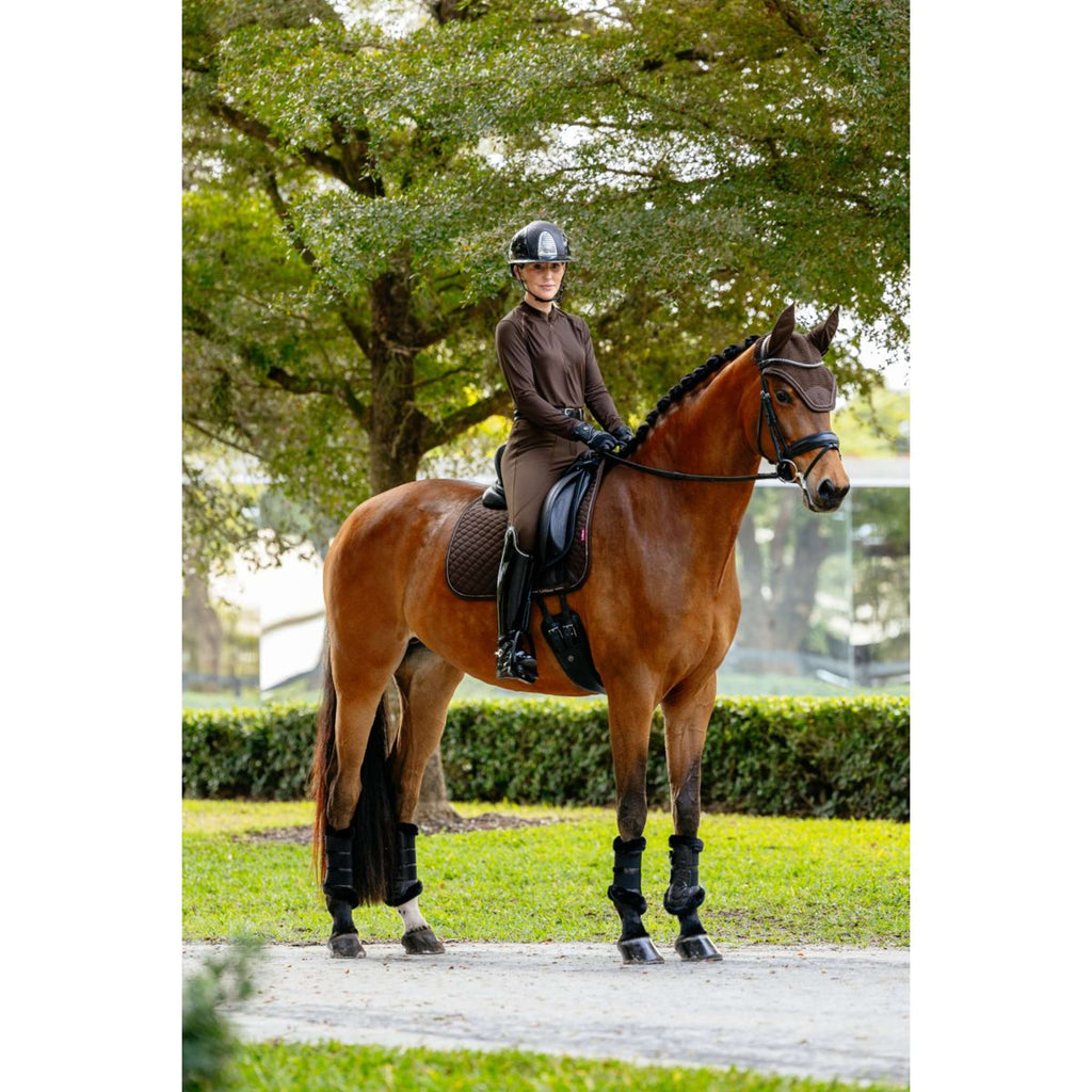 LeMieux Schabracke Brilliance Dressur Espresso