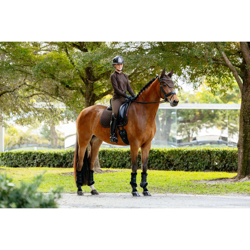LeMieux Schabracke Brilliance Dressur Espresso