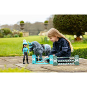 LeMieux Toy Pony Jump Set Azure/Sage/White