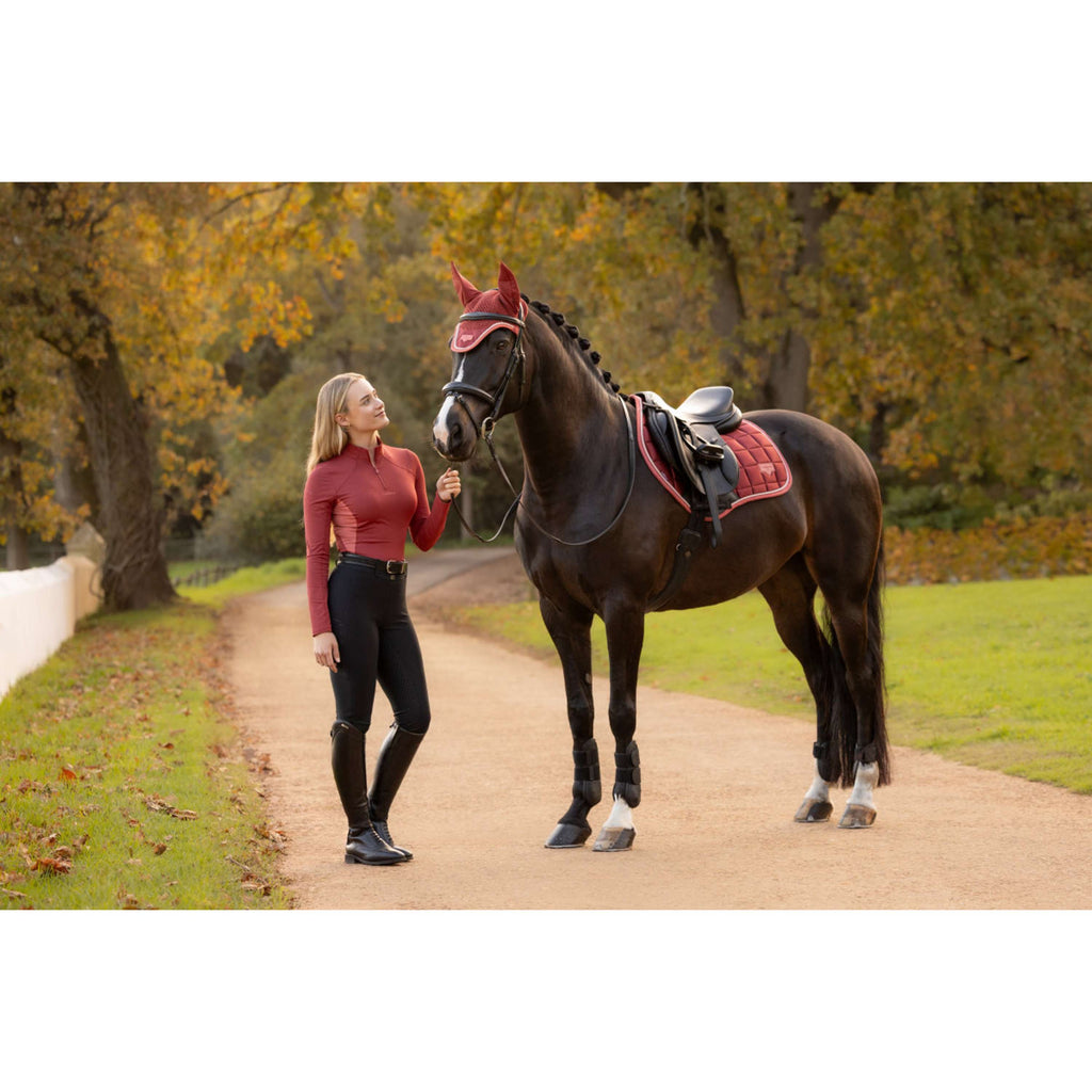 LeMieux Schabracke Loire Classic Close Contact Square Springen Russet