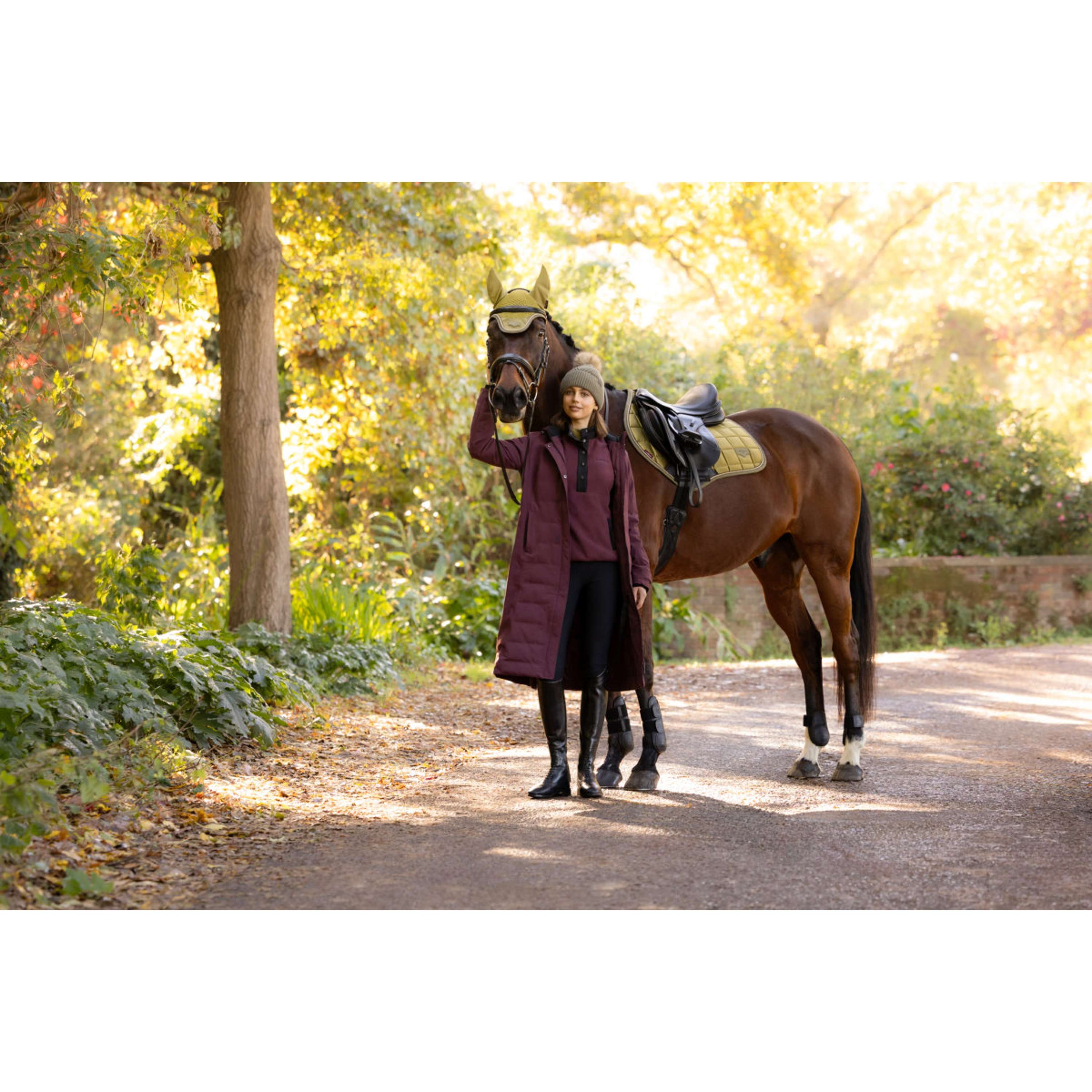 LeMieux Schabracke Loire Classic Close Contact Square Springen Gooseberry