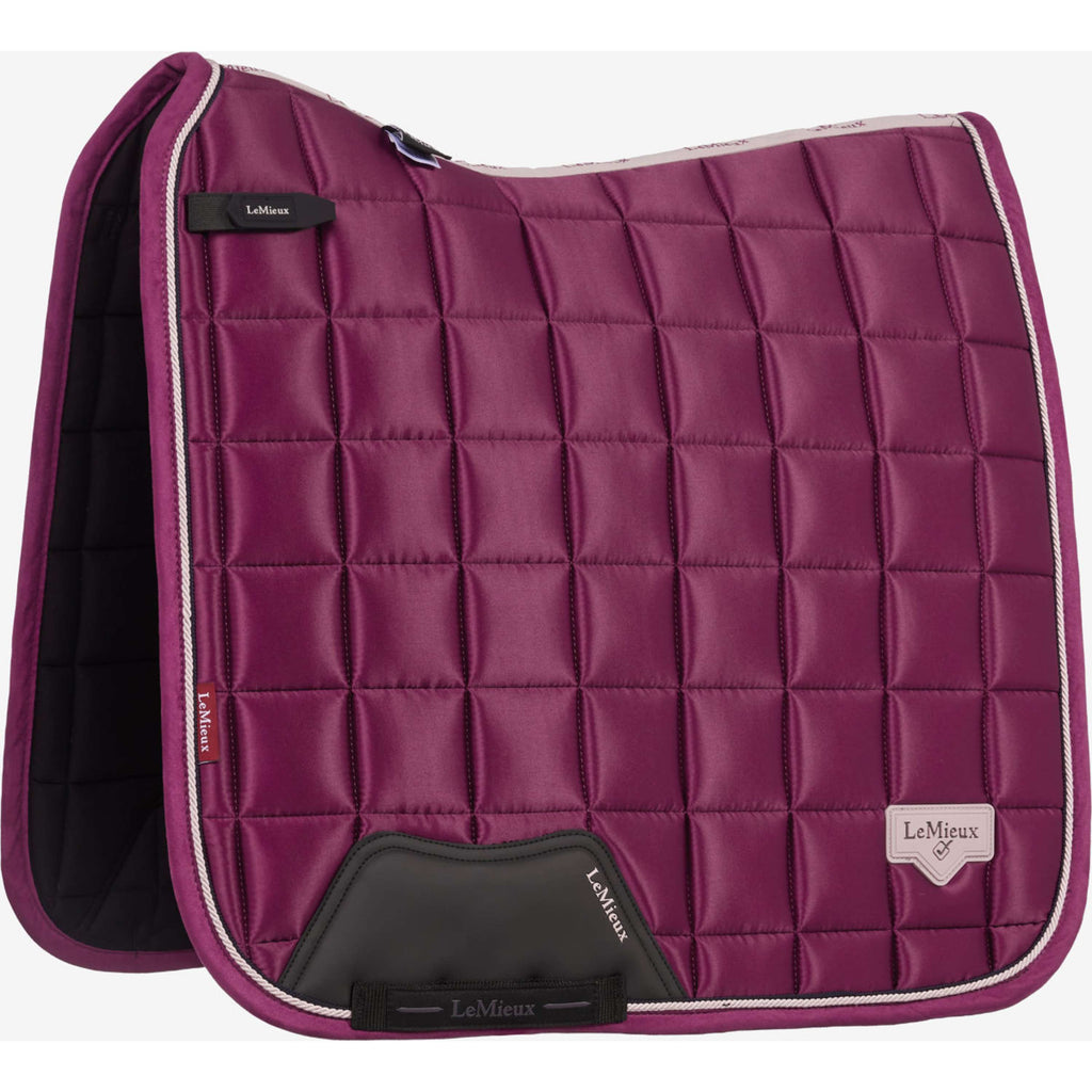 LeMieux Schabracke Loire Classic Square Dressur Blackberry