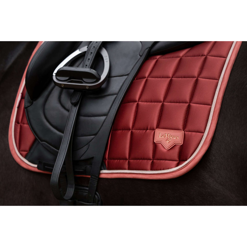 LeMieux Schabracke Loire Classic Square Dressur Russet