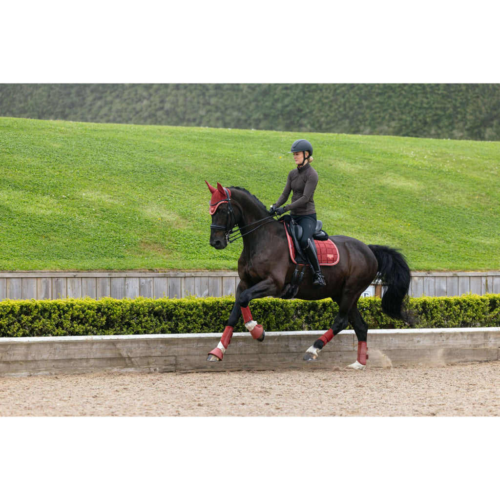 LeMieux Schabracke Loire Classic Square Dressur Russet