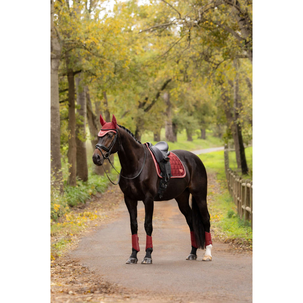 LeMieux Schabracke Loire Classic Square Dressur Russet