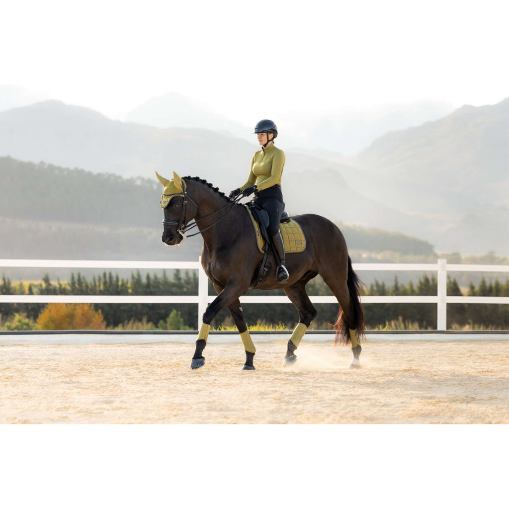 LeMieux Schabracke Loire Classic Square Dressur Gooseberry
