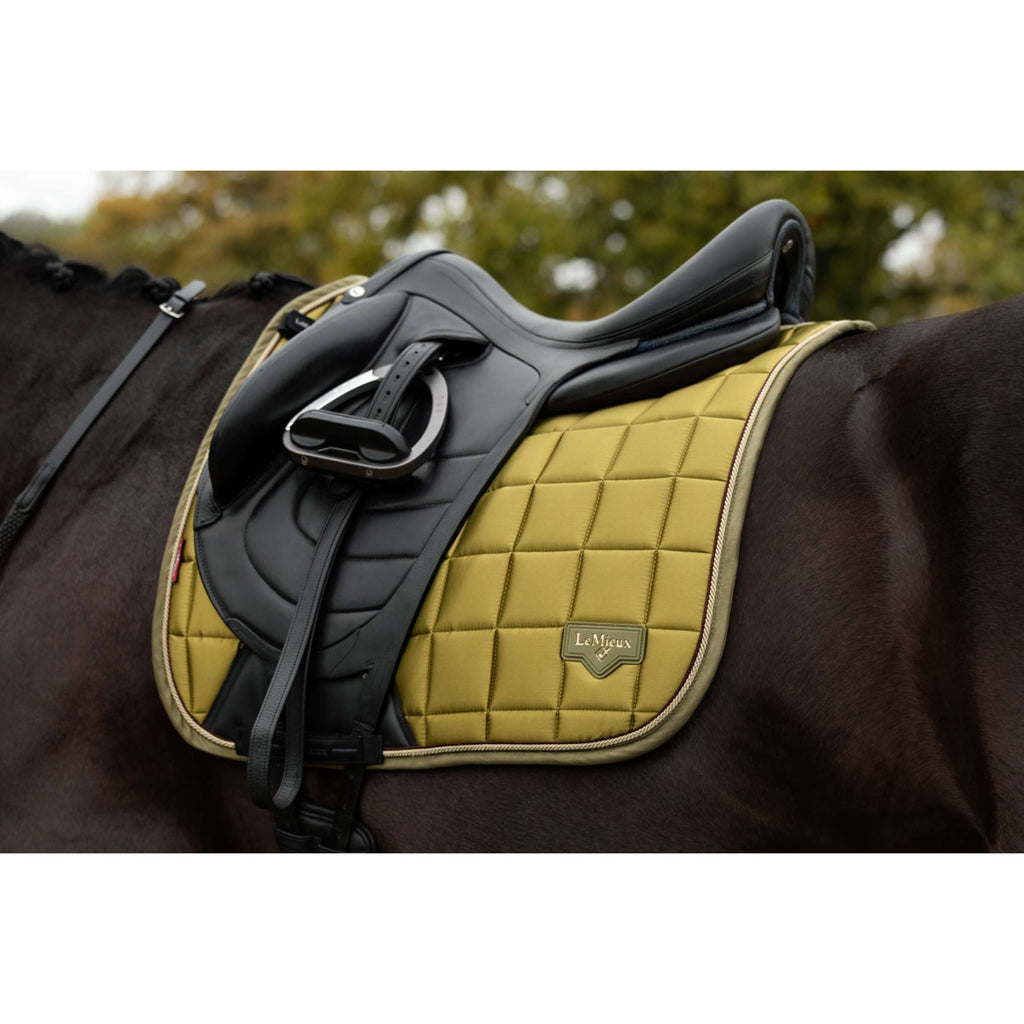 LeMieux Schabracke Loire Classic Square Dressur Gooseberry
