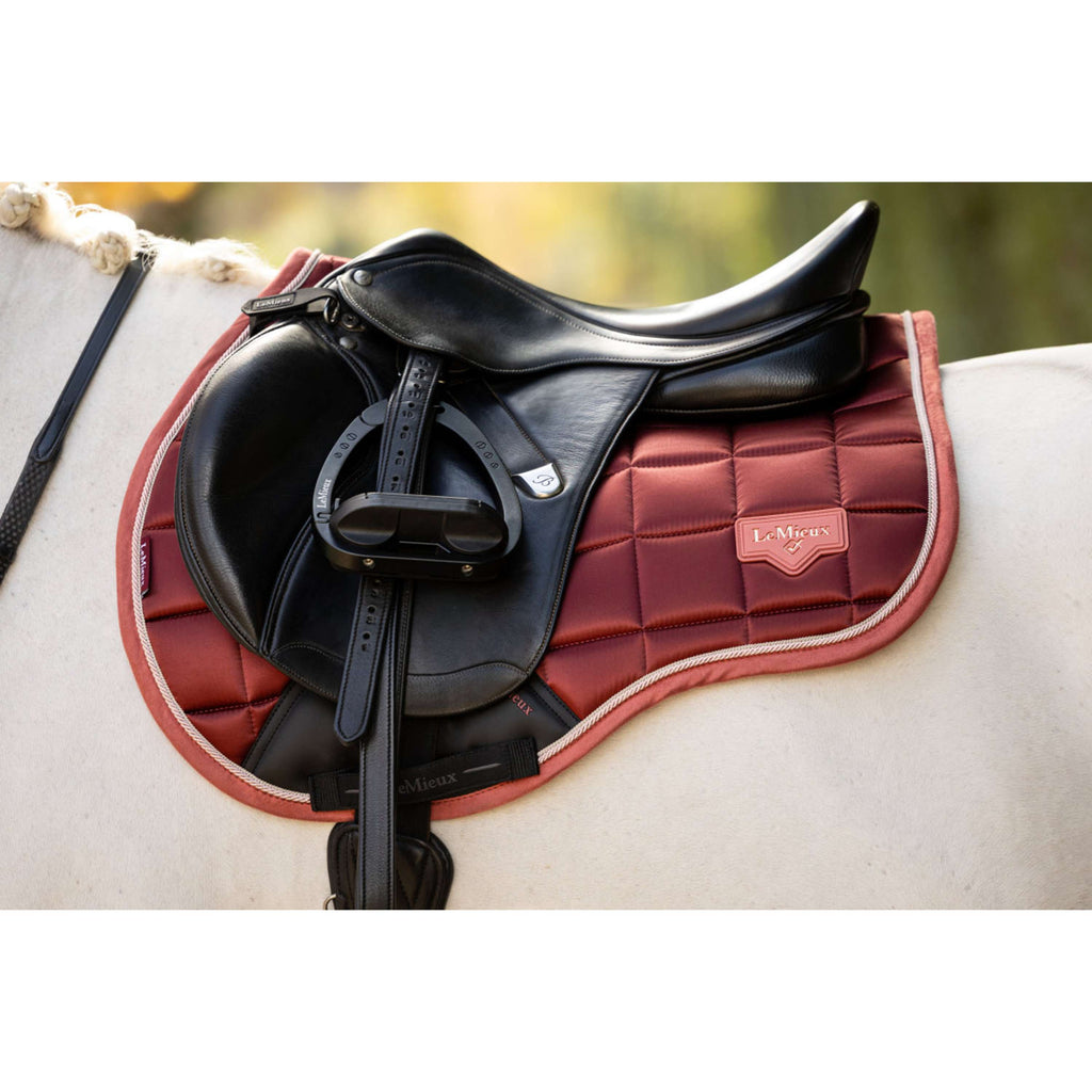 LeMieux Schabracke Loire Classic Square Vielseitigkeit Russet