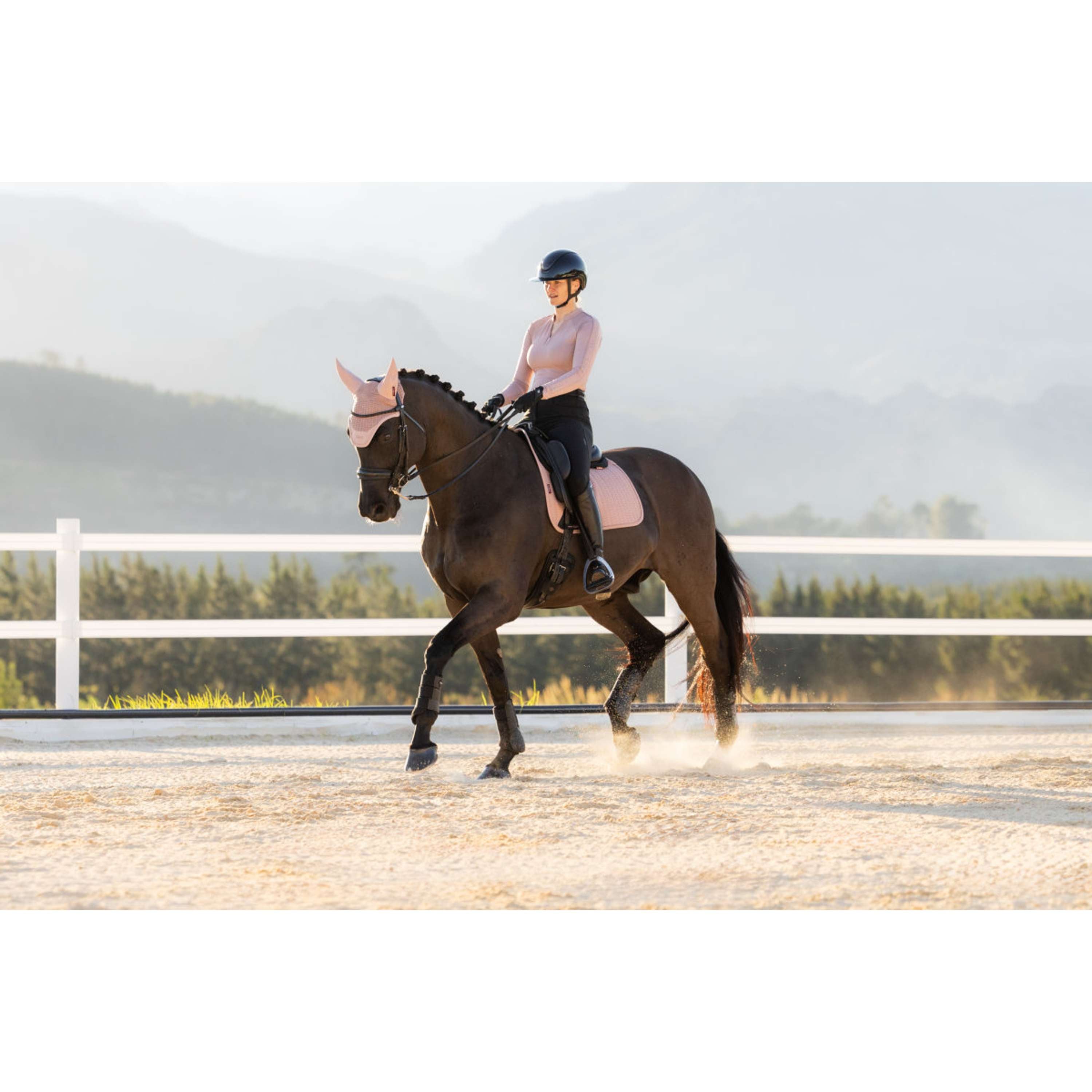 LeMieux Schabracke Essence Dressur Wild Rose