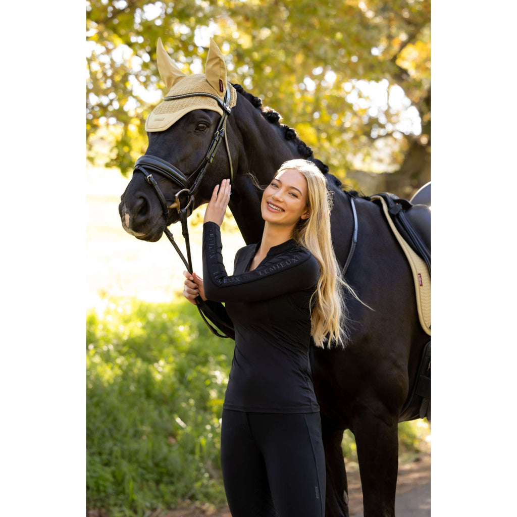 LeMieux Baselayer Lisa Lange Ärmel Schwarz