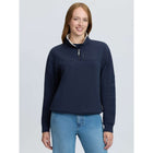 LeMieux Pullover Scarlet Quarter Zip Navy