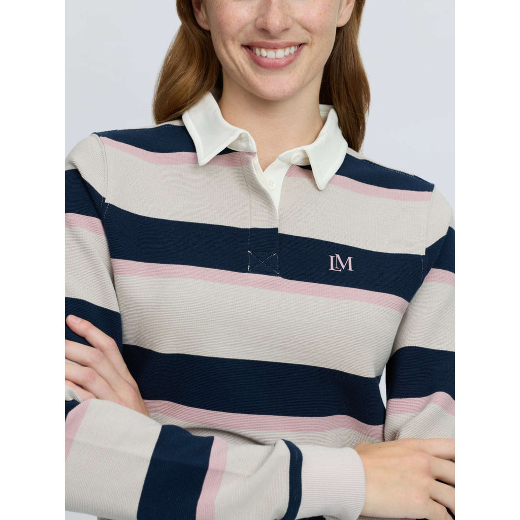 LeMieux Shirt Sloane Stripe Rugby Stein