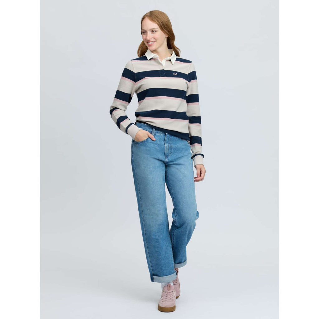 LeMieux Shirt Sloane Stripe Rugby Stein