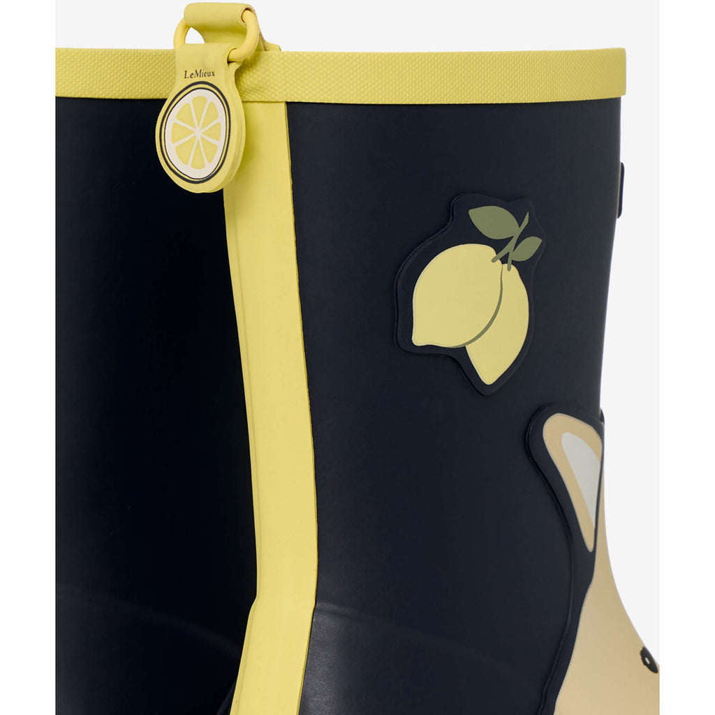 LeMieux Regenstiefel Splash Welly Kids Lemon