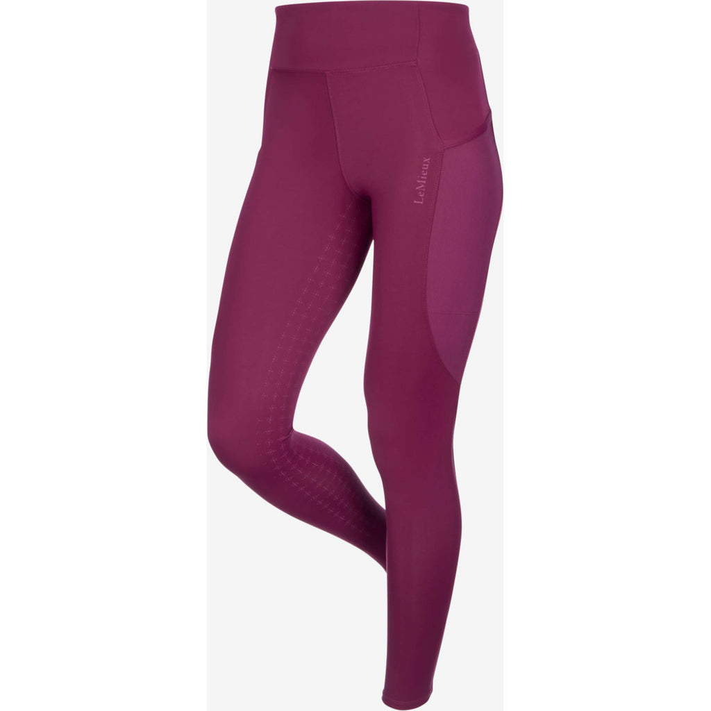 LeMieux Reitleggings Naomi Full Grip Blackberry