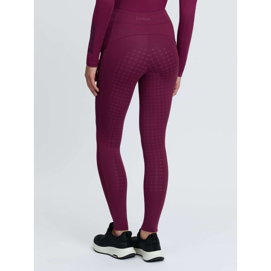 LeMieux Reitleggings Naomi Full Grip Blackberry
