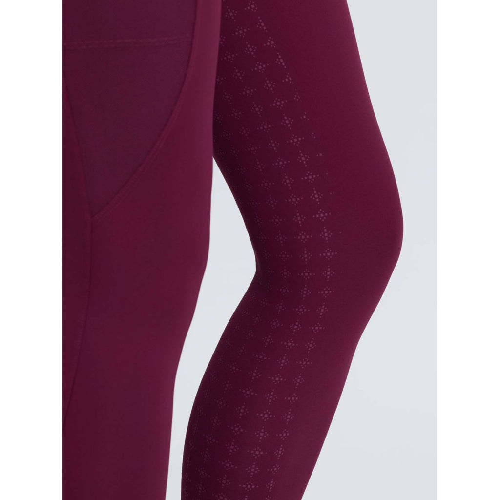 LeMieux Reitleggings Naomi Full Grip Blackberry