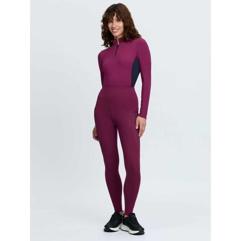 LeMieux Reitleggings Naomi Full Grip Blackberry