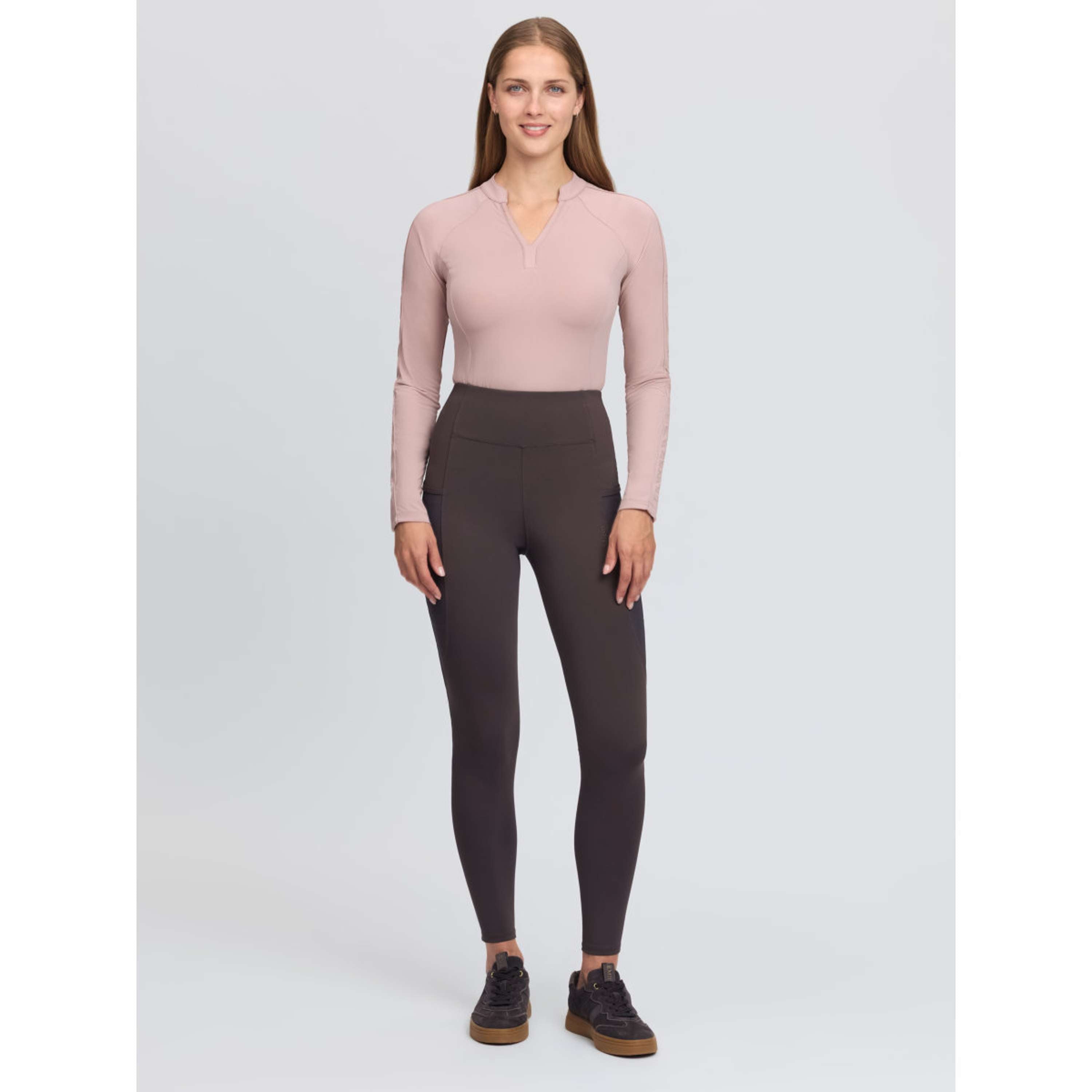 LeMieux Reitleggings Naomi Full Grip Cocoa