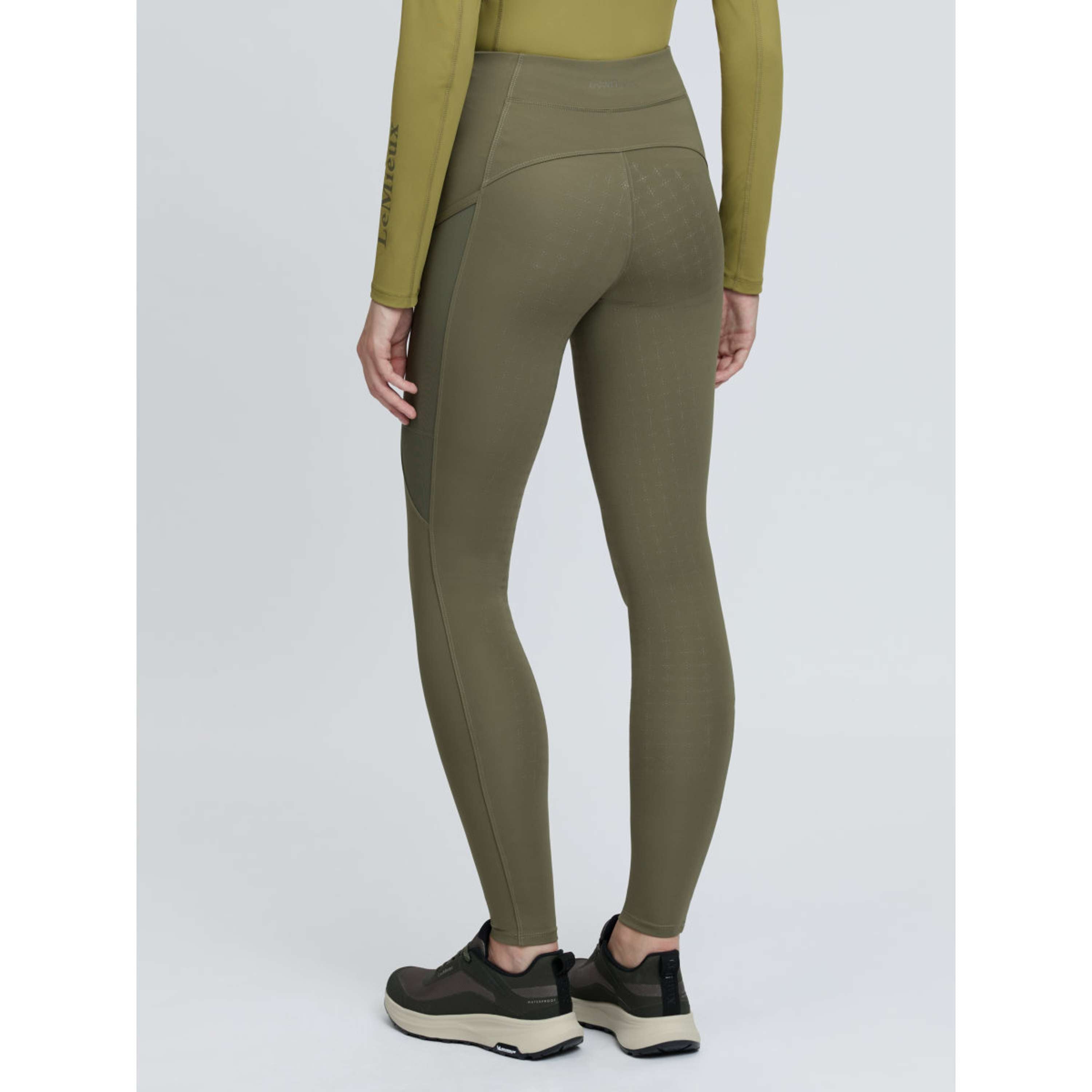LeMieux Reitleggings Naomi Full Grip Willow Green