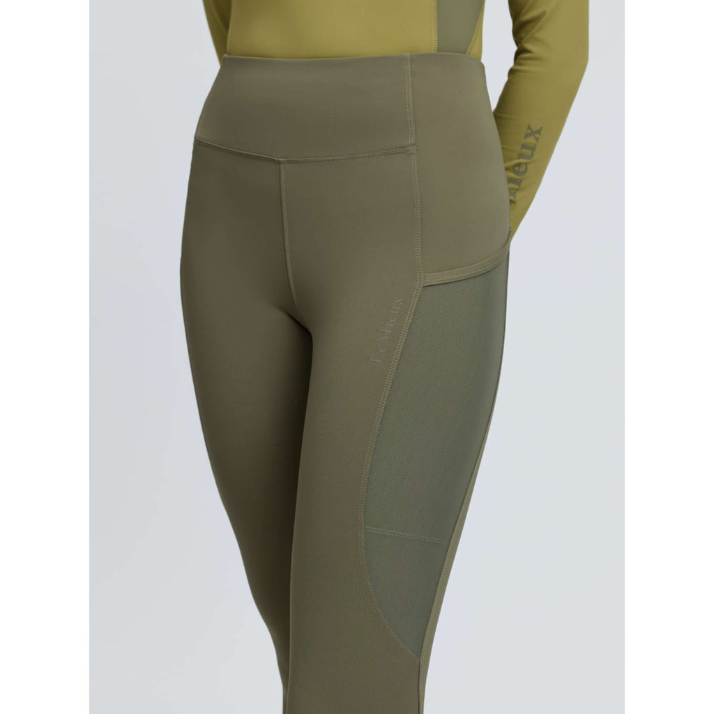 LeMieux Reitleggings Naomi Full Grip Willow Green