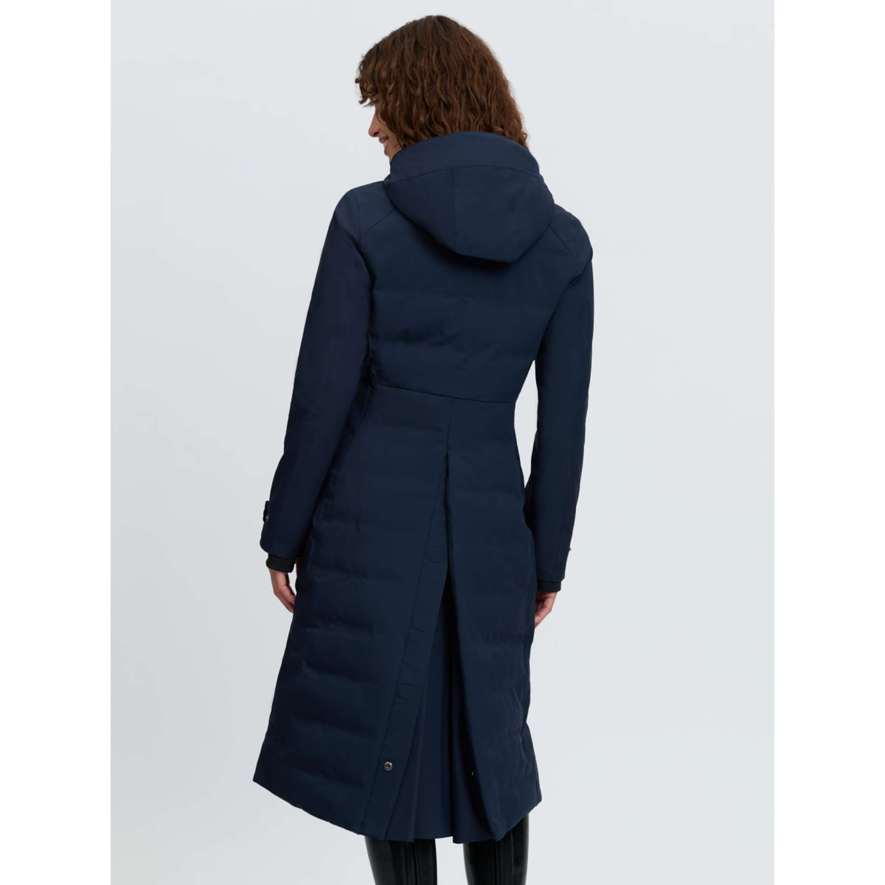 LeMieux Lange Jacke Erin Waterproof Padded Navy