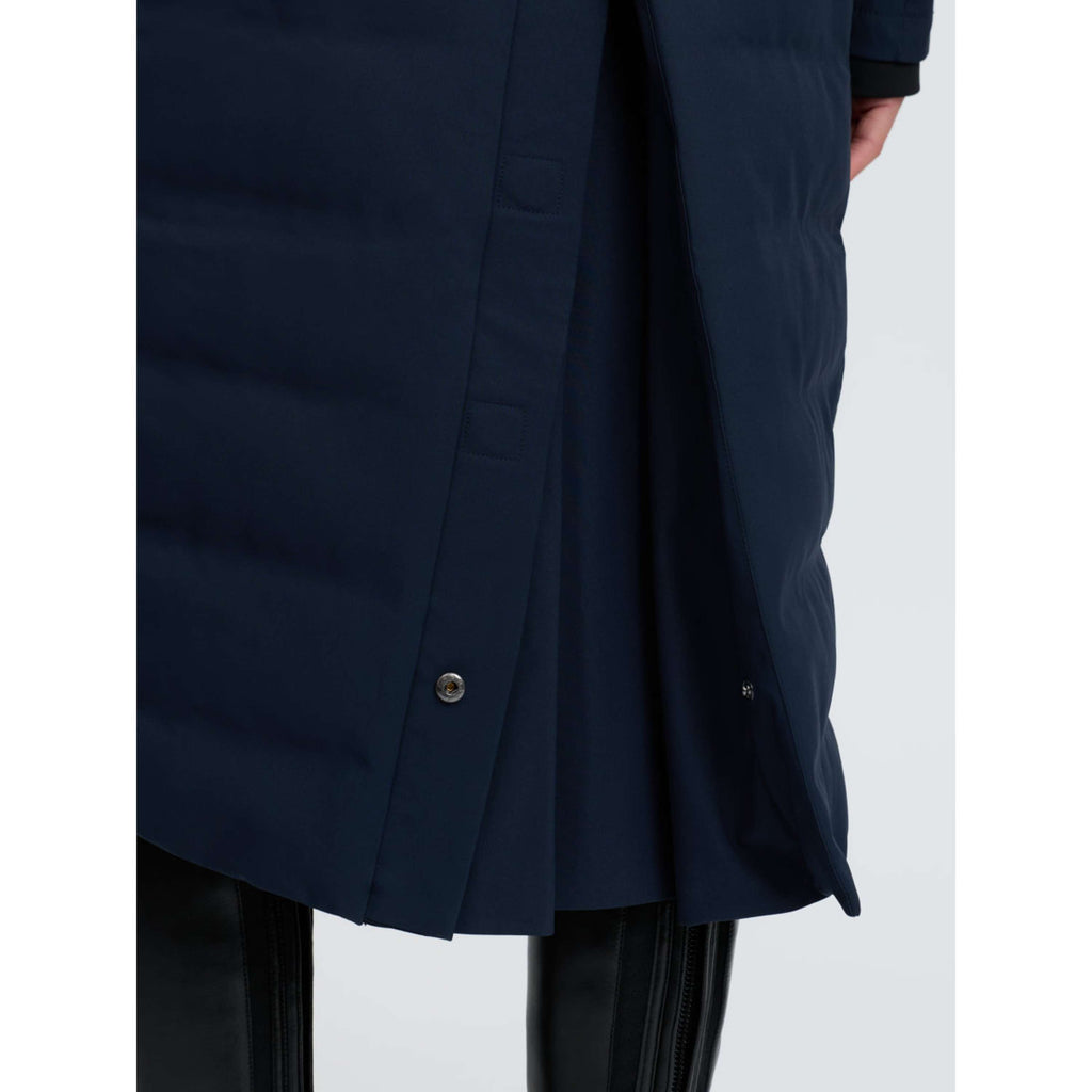 LeMieux Lange Jacke Erin Waterproof Padded Navy