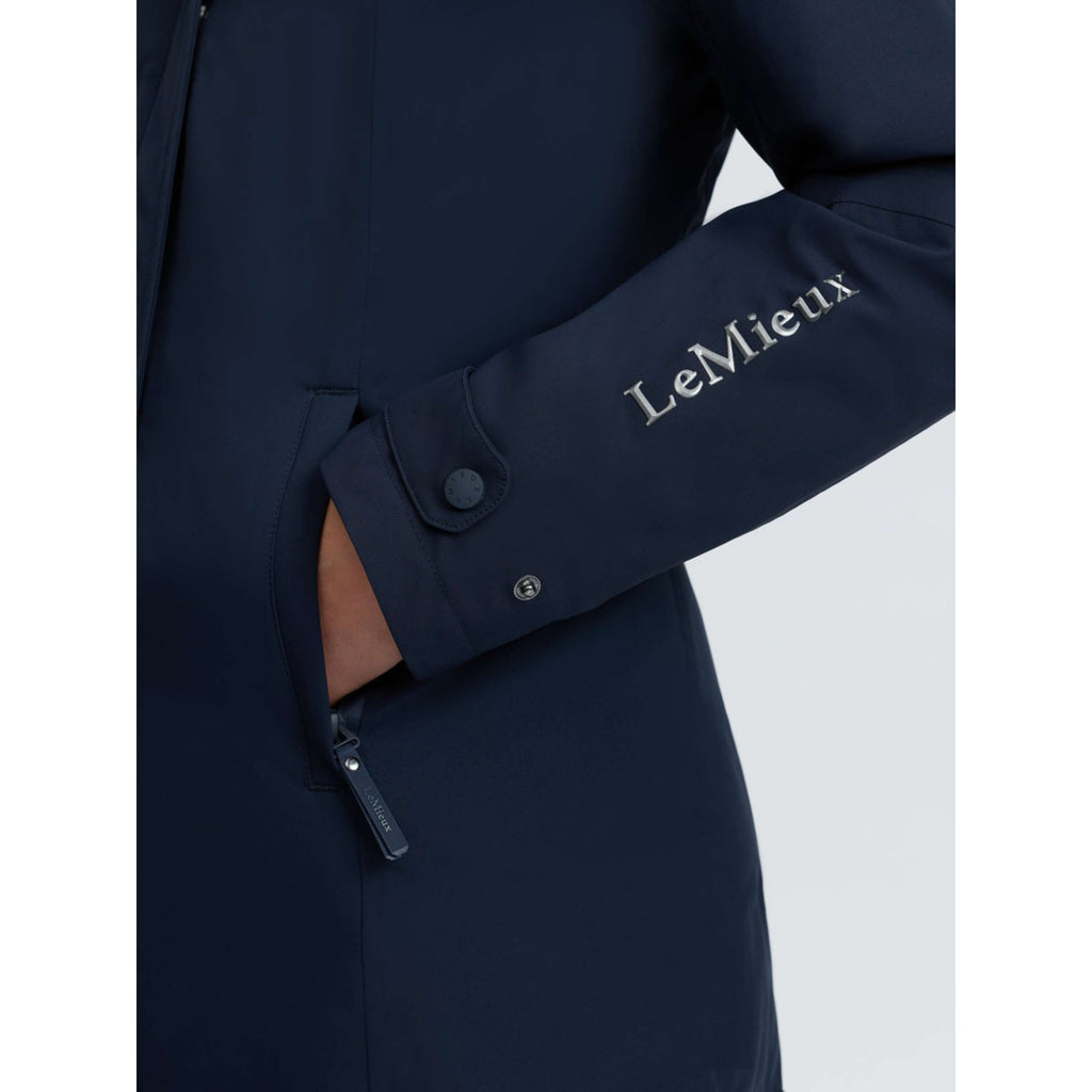 LeMieux Lange Jacke Erin Waterproof Padded Navy