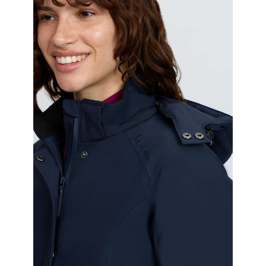 LeMieux Lange Jacke Erin Waterproof Padded Navy