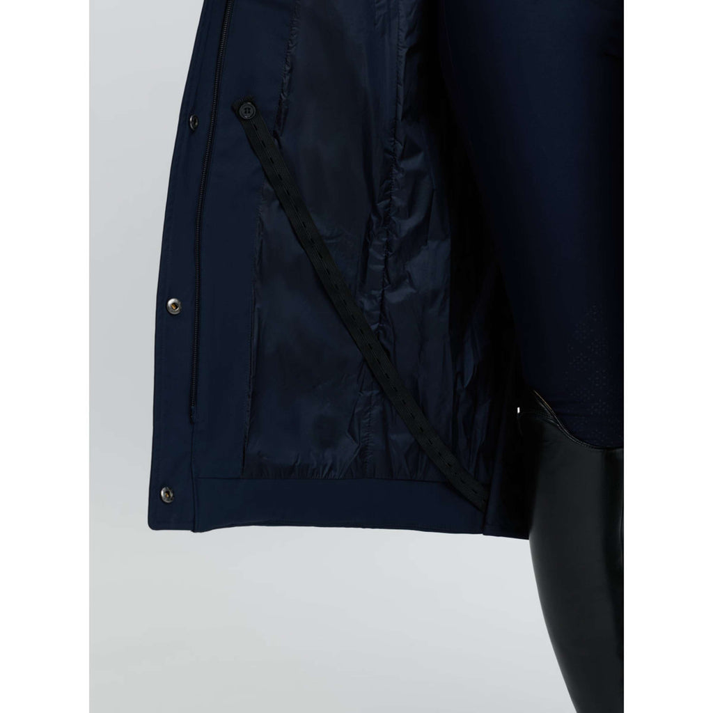 LeMieux Lange Jacke Erin Waterproof Padded Navy