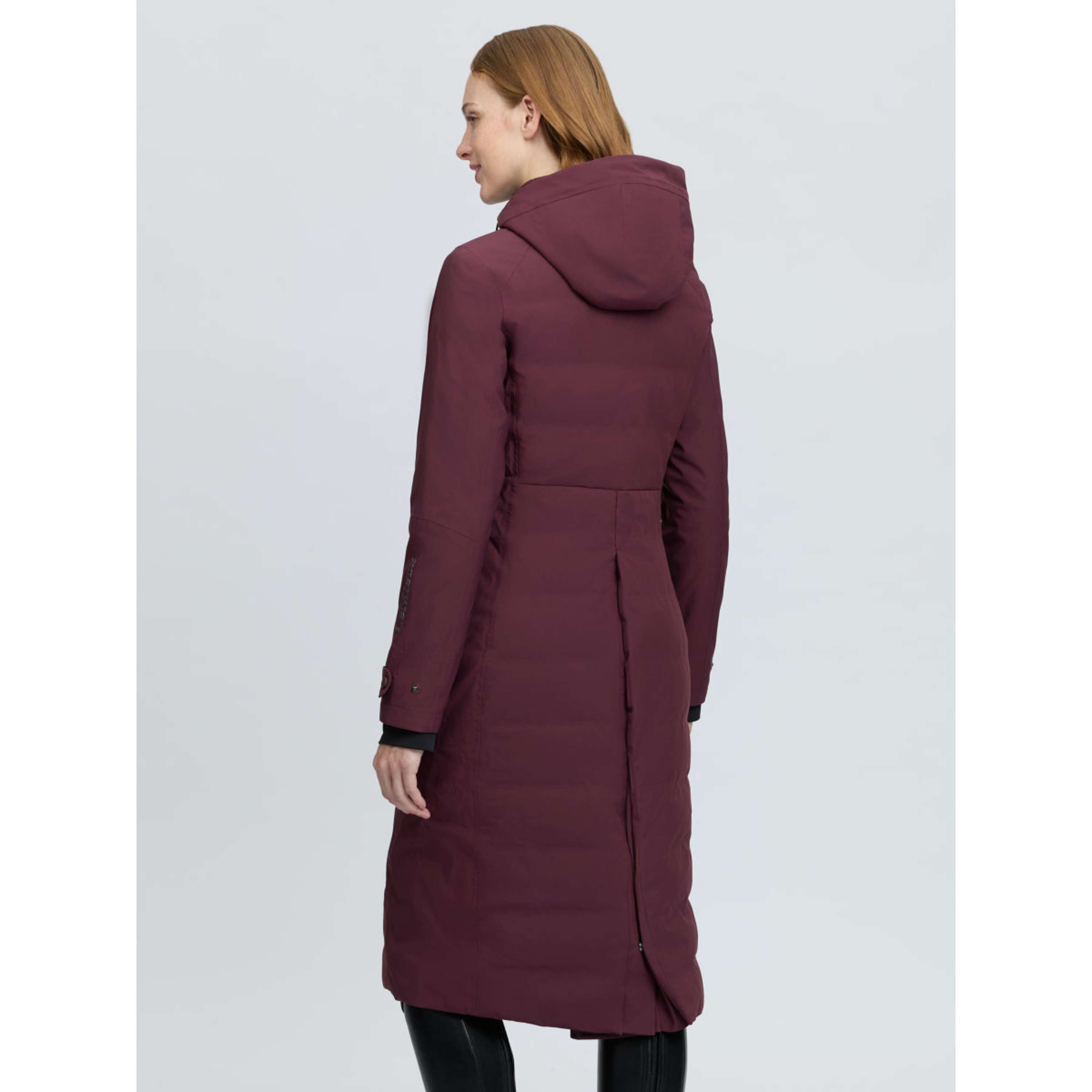 LeMieux Lange Jacke Erin Waterproof Padded Bramble