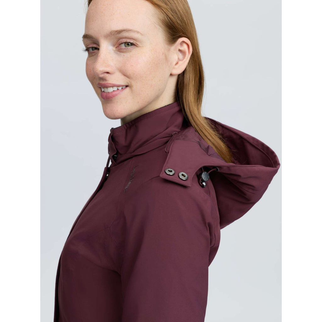 LeMieux Lange Jacke Erin Waterproof Padded Bramble