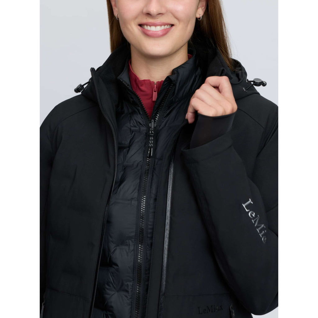 LeMieux Jack Brooke 3-in-1 Waterproof Hybrid Schwarz