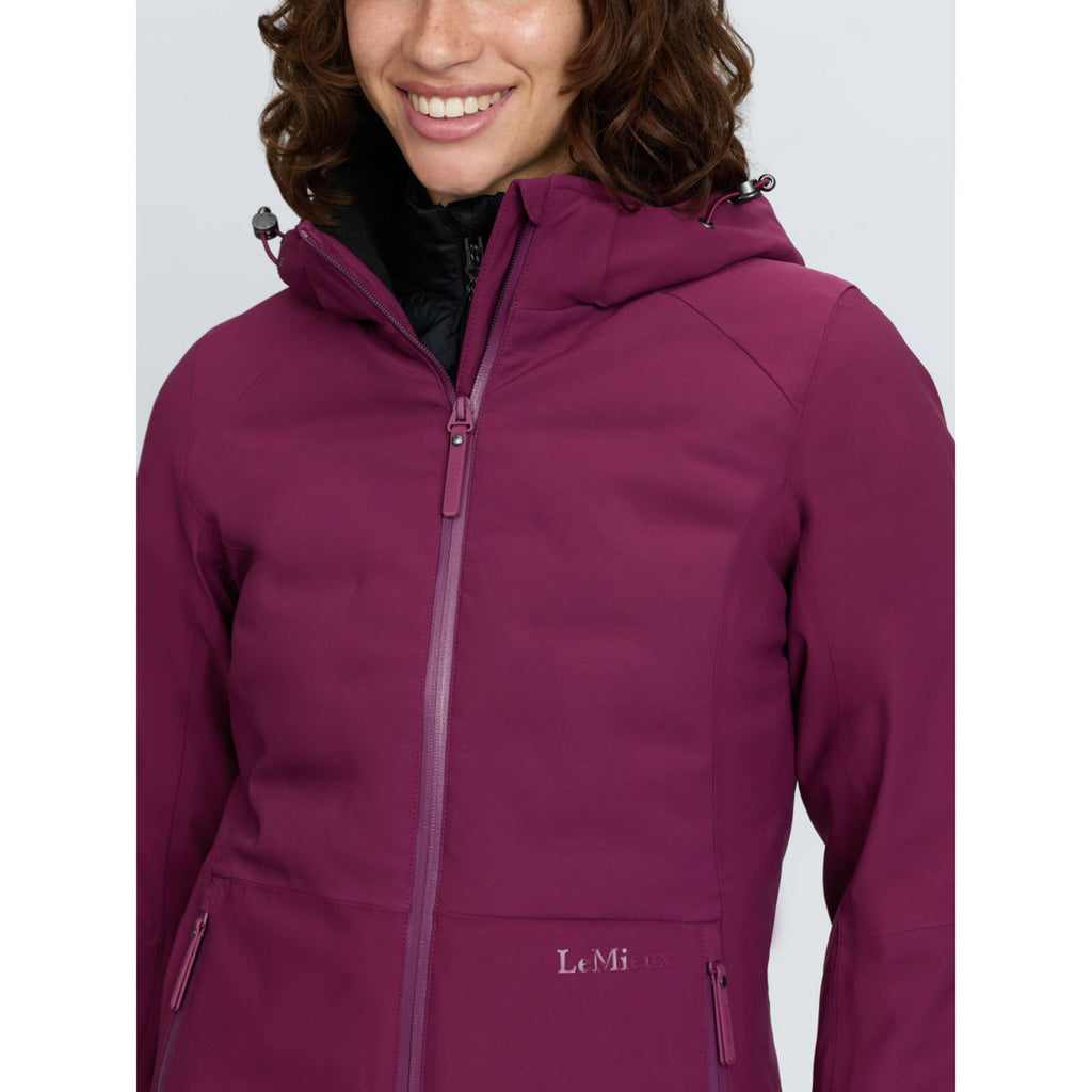 LeMieux Jack Brooke 3-in-1 Waterproof Hybrid Blackberry