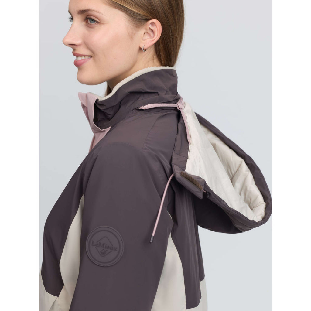 LeMieux Jacke Phoebe Half Zip Waterproof Anorak Wild Rose