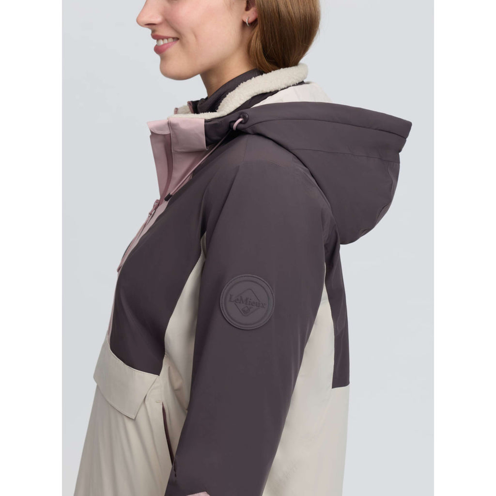 LeMieux Jacke Phoebe Half Zip Waterproof Anorak Wild Rose