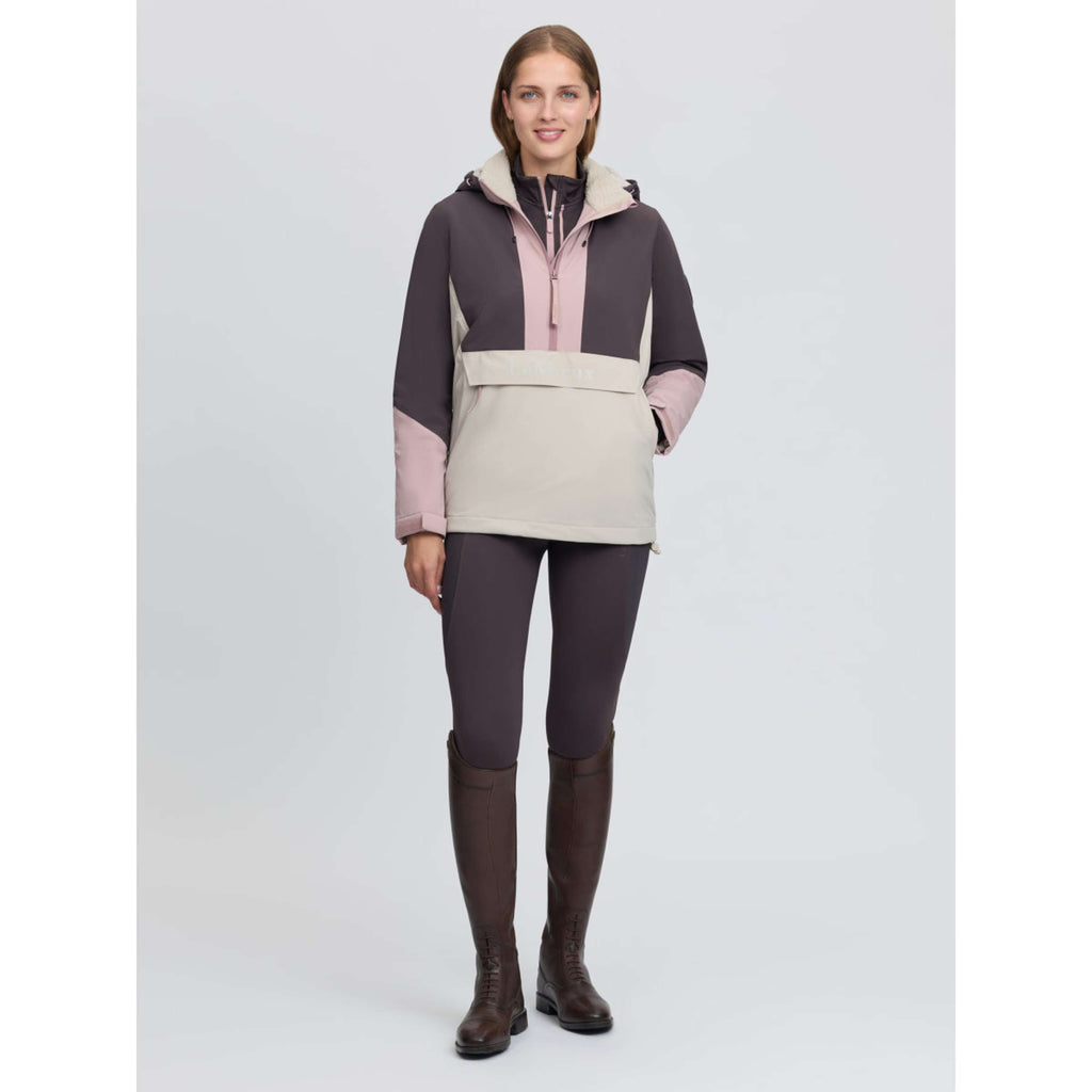 LeMieux Jacke Phoebe Half Zip Waterproof Anorak Wild Rose