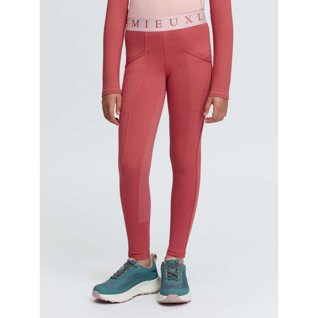 LeMieux Reitleggings Kids Full Grip Spiced Earth