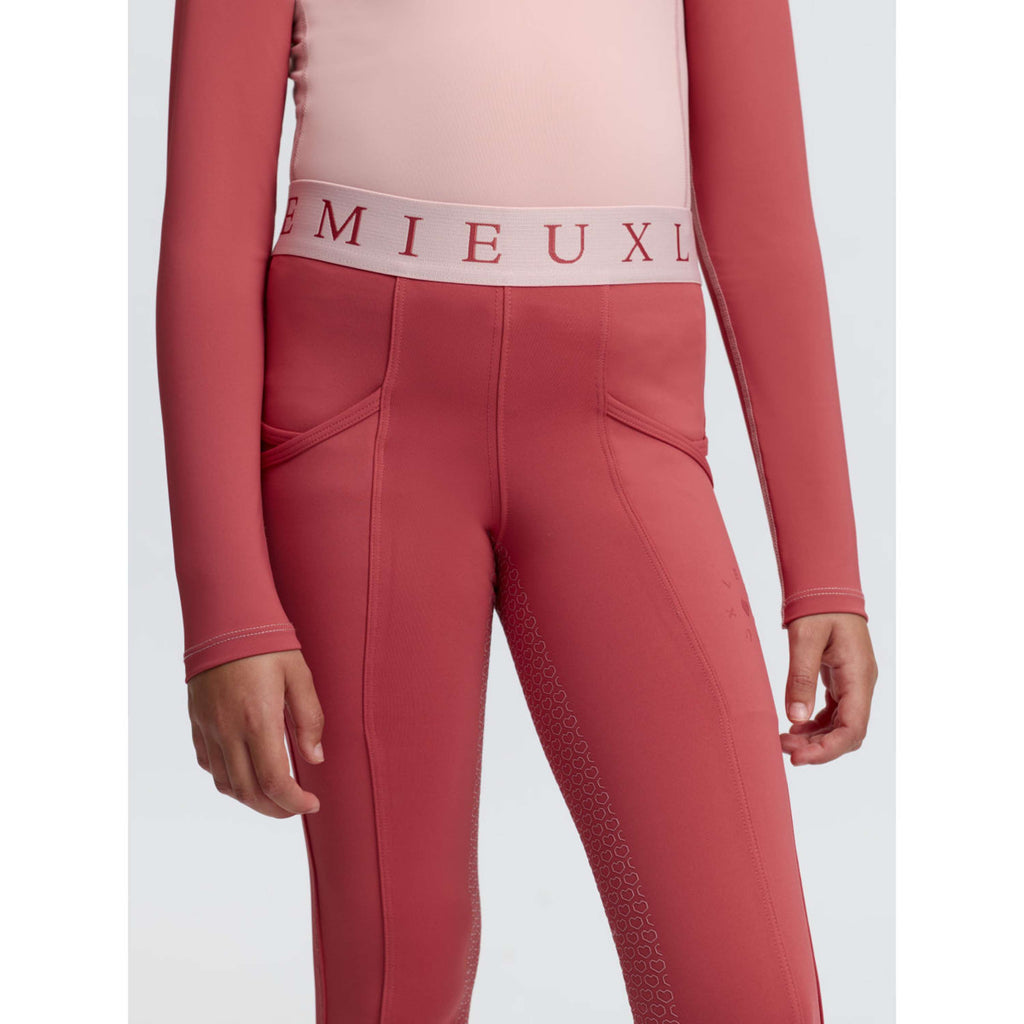 LeMieux Reitleggings Kids Full Grip Spiced Earth