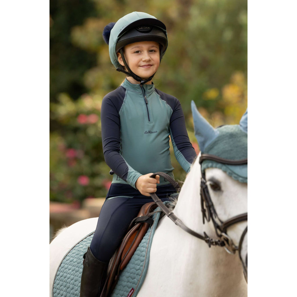 LeMieux Baselayer Kids Navy/Aloe
