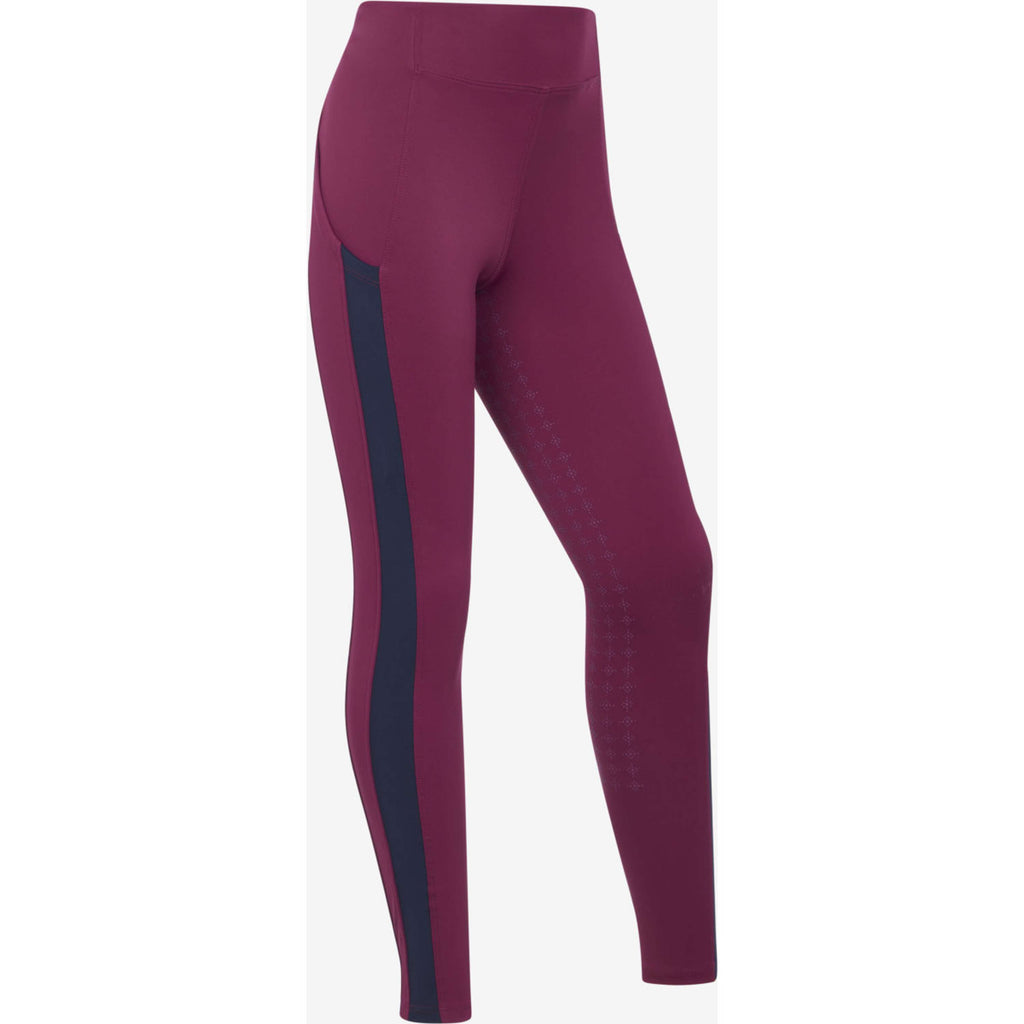 LeMieux Reitleggings Orla Kids Full Grip Blackberry