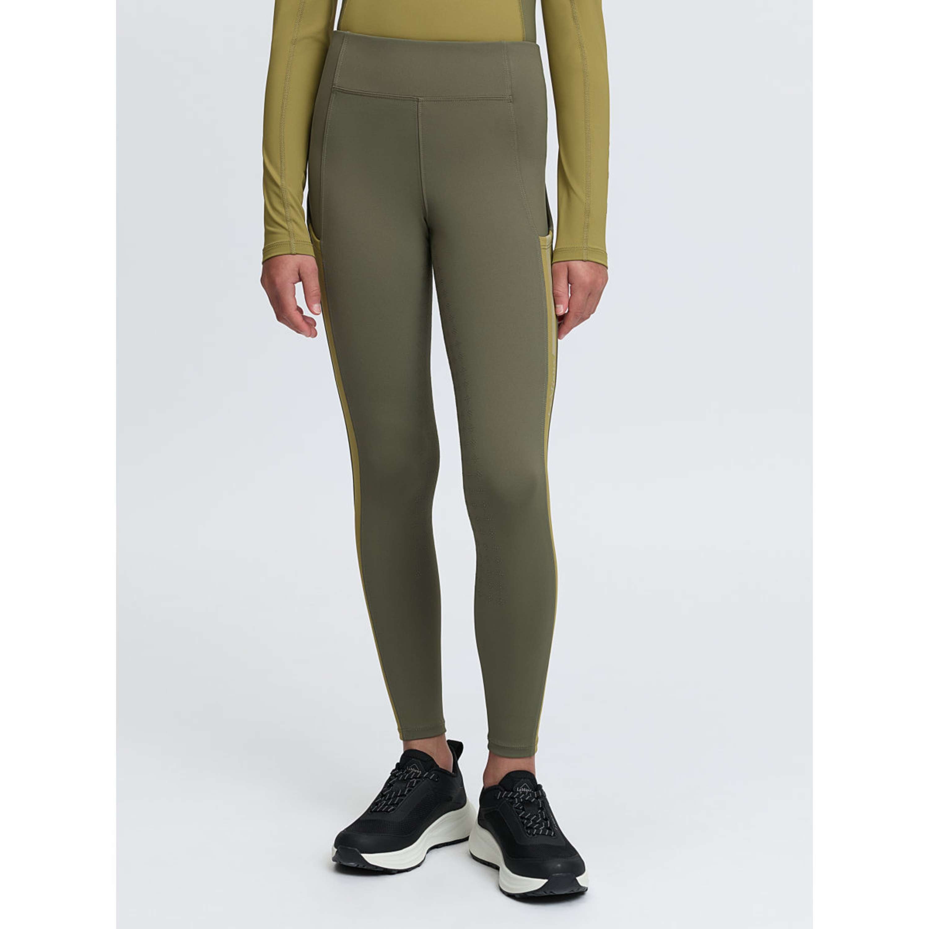 LeMieux Reitleggings Orla Kids Full Grip Willow Green