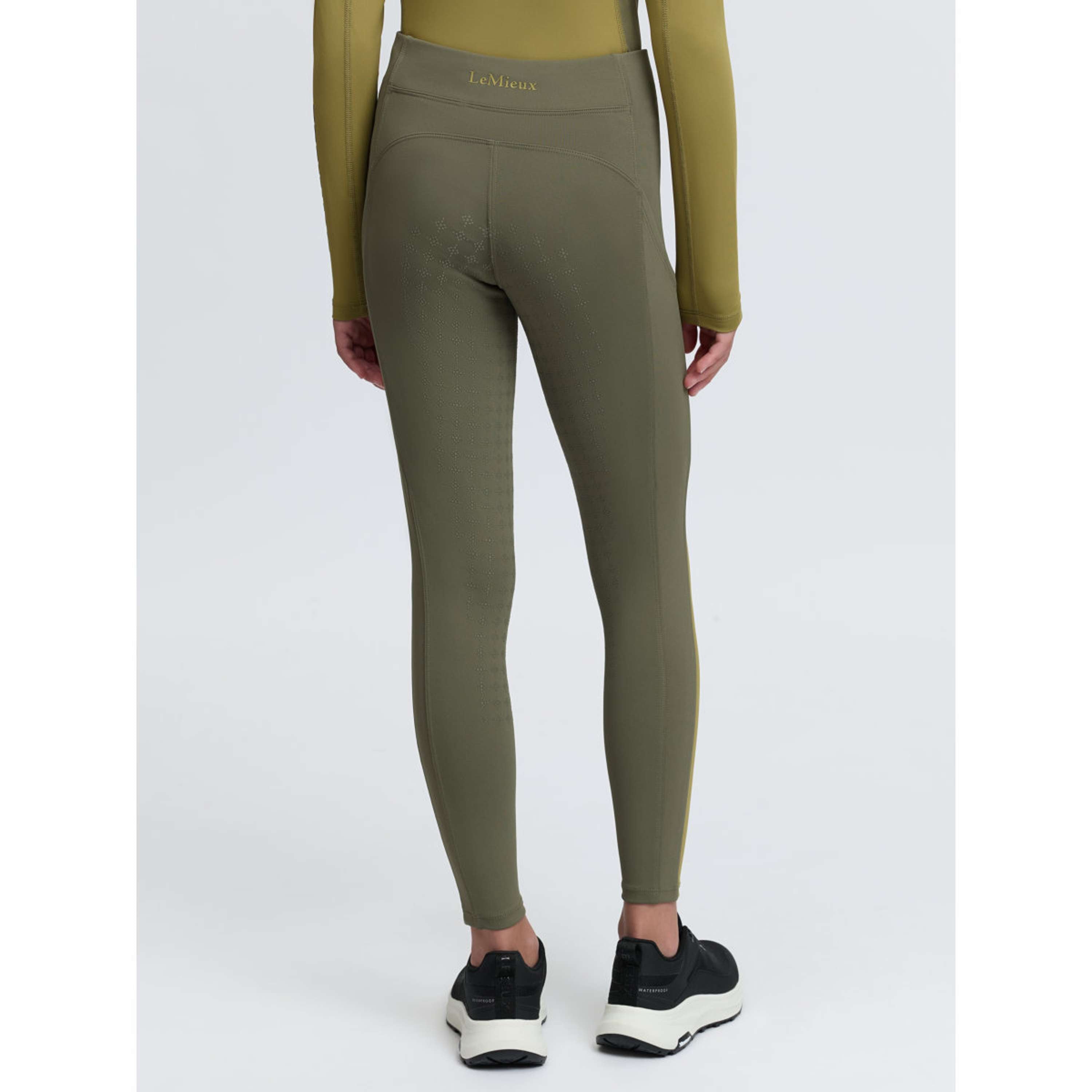 LeMieux Reitleggings Orla Kids Full Grip Willow Green