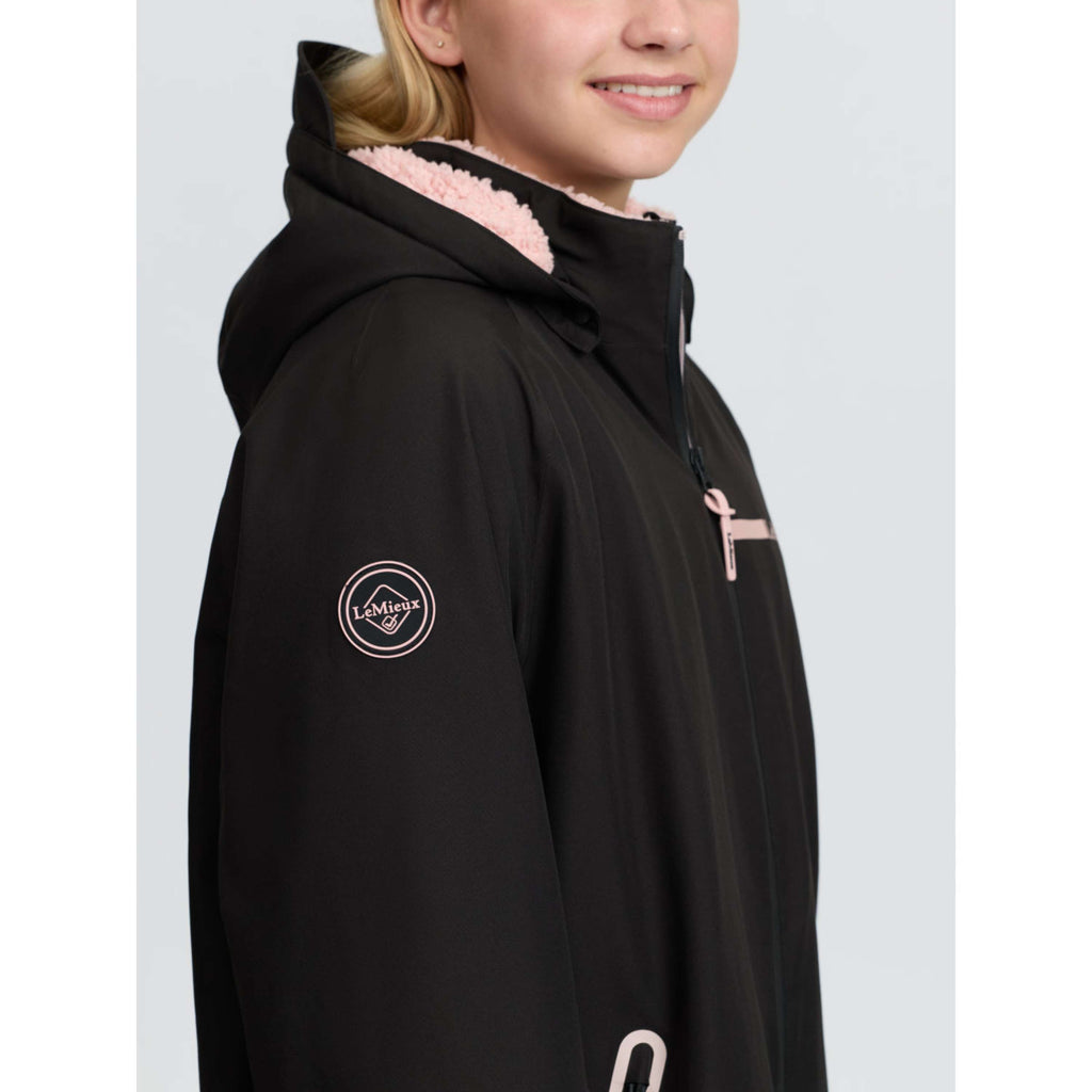 LeMieux Lange Jacke HydroShield Kids Schwarz