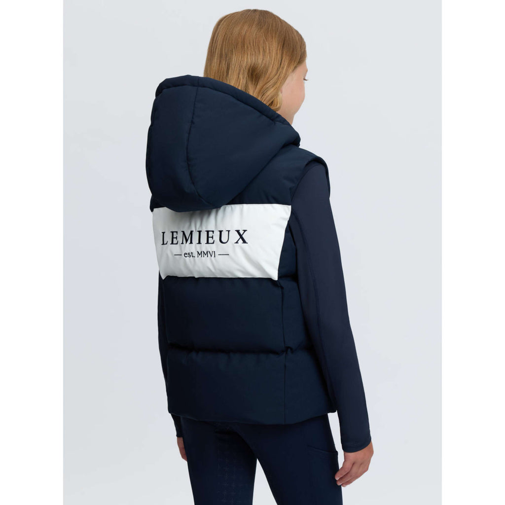 LeMieux Weste Joey Hooded Kids Navy