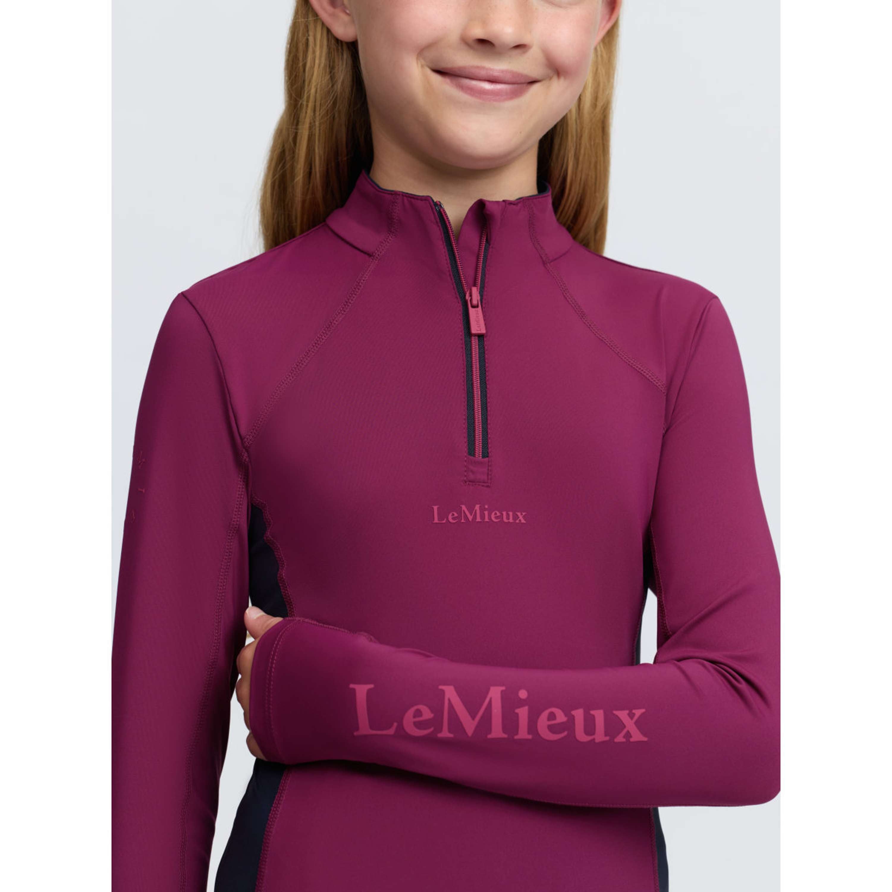 LeMieux Baselayer Classique Kids Blackberry
