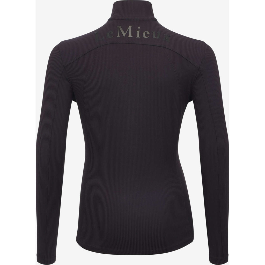 LeMieux Baselayer Raye Ribbed Kids Schwarz