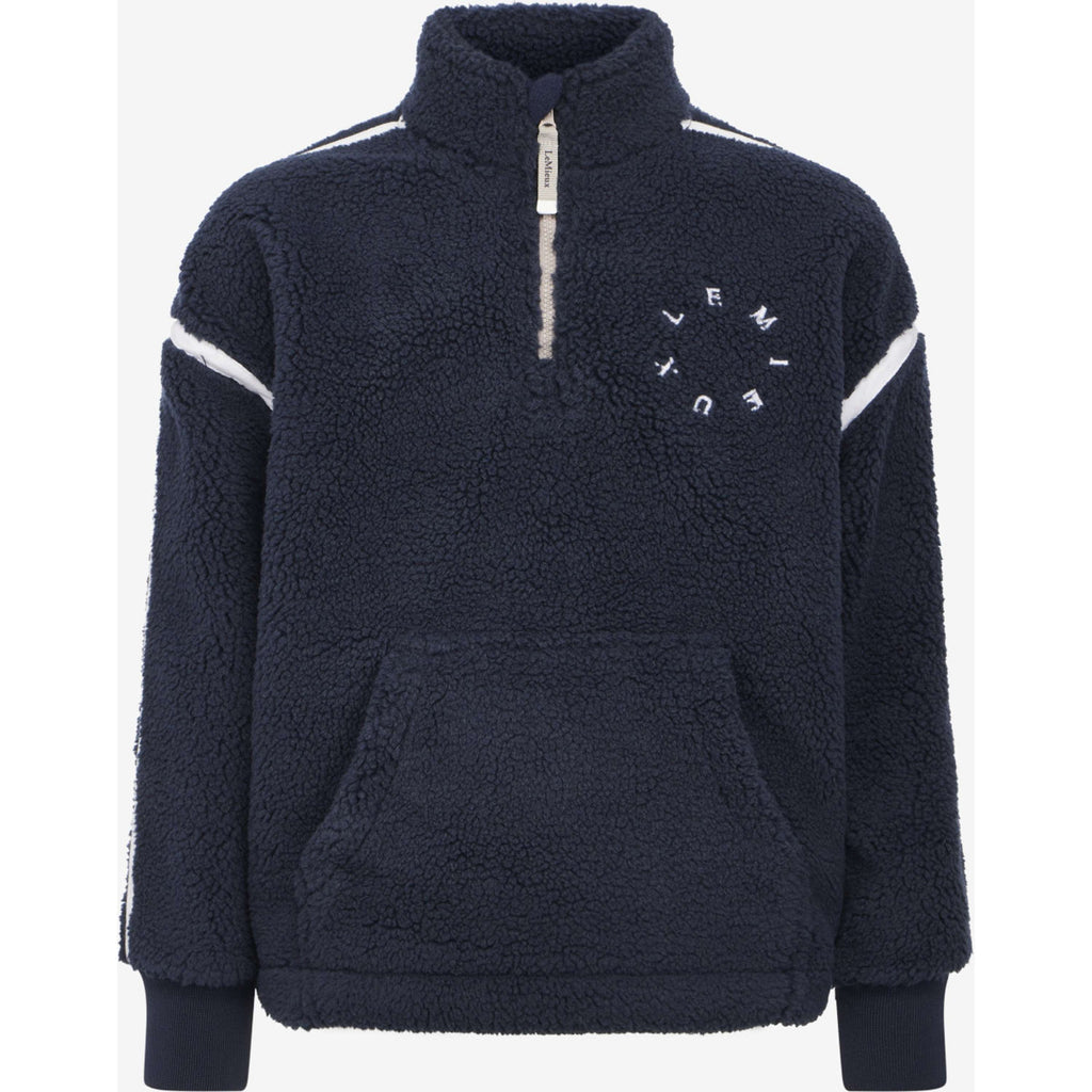 LeMieux Pullover Jody Teddy Fleece Kids Navy